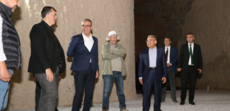 Başkan Büyükkılıç: 13 milyon TL'lik kadim Kültepe'nin kayadan oyma müzesinde sona gelindi