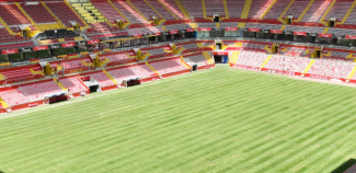 RHG Enertürk Enerji Stadyumu'ndaki çim serim işlemi tamamladı