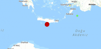Akdeniz'de peş peşe deprem