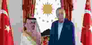 Cumhurbaşkanı Erdoğan, Suudi Arabistan Dışişleri Bakanı Al-Saud ile görüştü