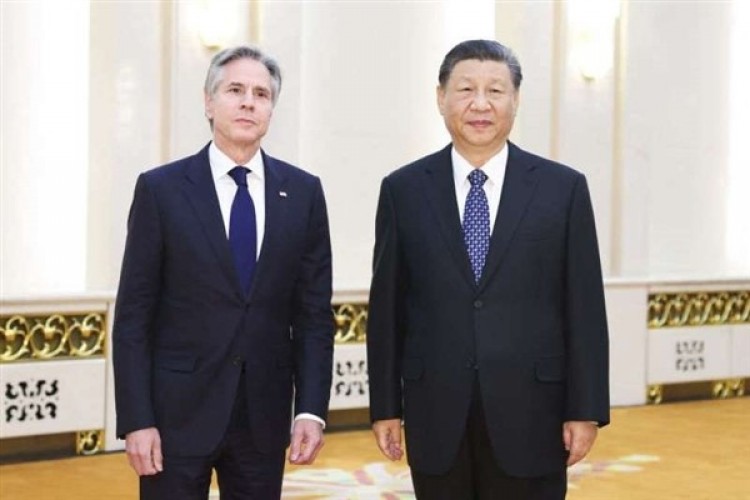 Çin Cumhurbaşkanı Xi Jinping, Blinken'i kabul etti