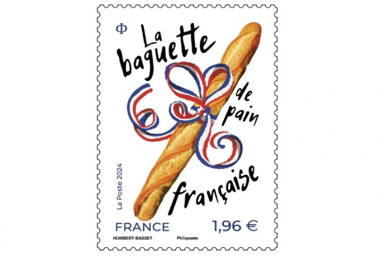 Fransız Posta İdaresi fırın kokulu baget pulu piyasaya sürdü