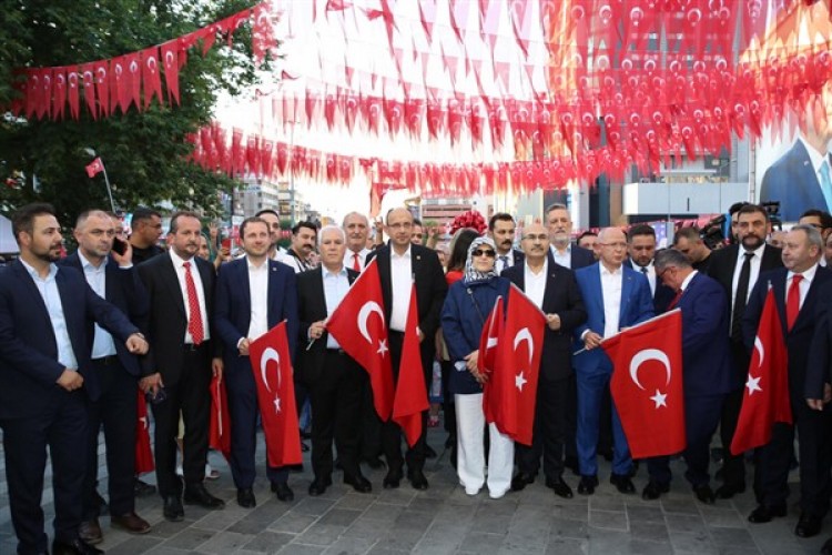15 Temmuz Bursa'da törenlerle anıldı