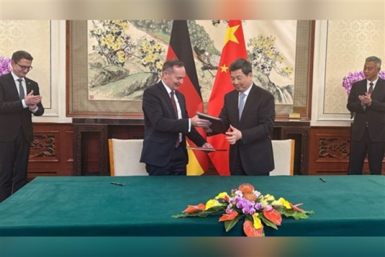 Çin ve Almanya, veri transferi için anlaşma imzaladı