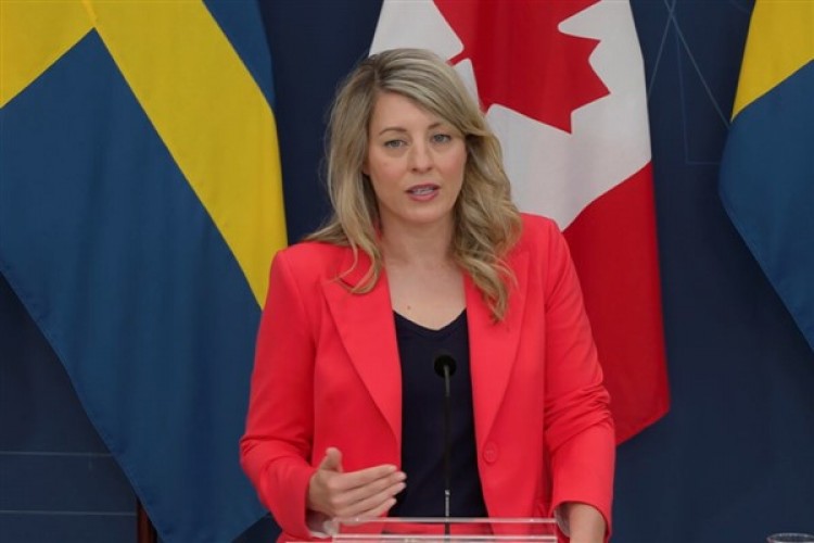 Kanada Dışişleri Bakanı Joly: İsrail halkının yanındayız