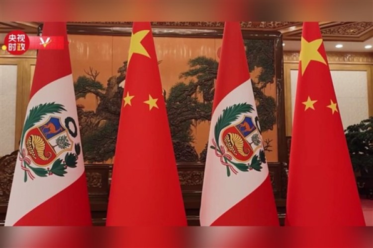 Xi Jinping, Peru Devlet Başkanı ile bir araya geldi
