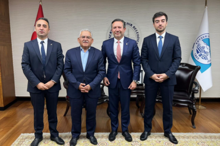 Başkan Büyükkılıç'a SOCAR Türkiye yetkililerinden ziyaret