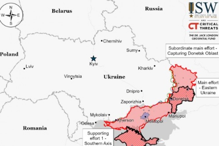 ISW: Rus kuvvetleri Avdiyivka'nın kuzeybatısına ilerliyor