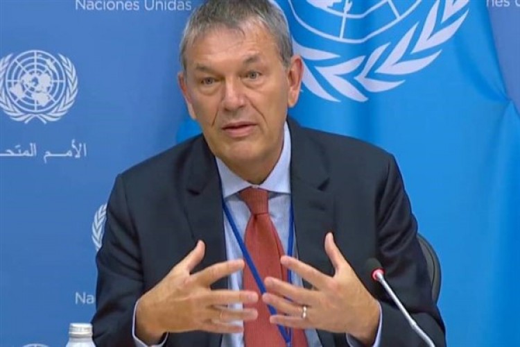 Lazzarini: UNRWA, çatışmaya siyasi bir çözüm bulunana kadar korunmalı ve desteklenmelidi