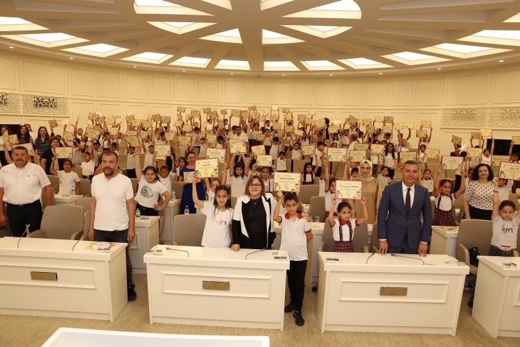 Gaziantep'te Kentler Çocuklarındır Eğitim Programı sertifika töreni düzenlendi