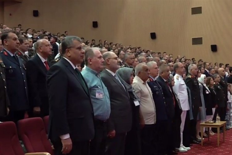 MSB'de 15 Temmuz Demokrasi ve Milli Birlik Günü dolayısıyla tören yapıldı