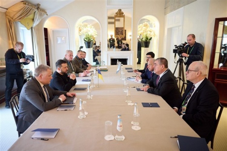 Ukrayna Devlet Başkanı Zelenski, Guatemalalı mevkidaşı Arevalo ile görüştü