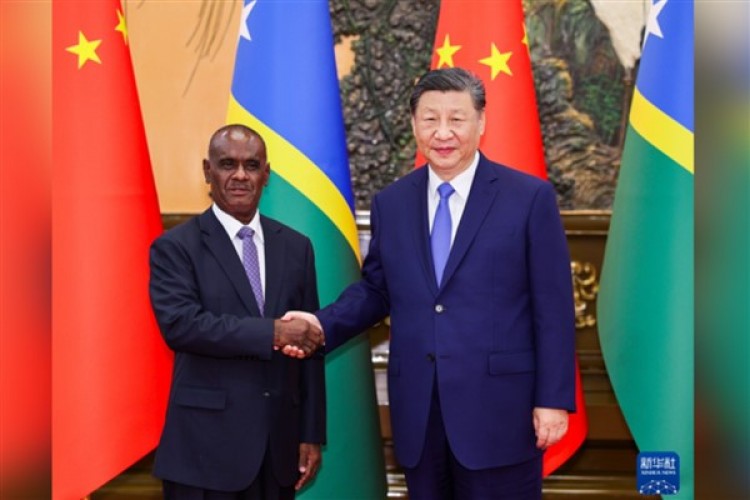 Xi: Çin-Solomon Adaları kader birliğini el ele oluşturmaya hazırız