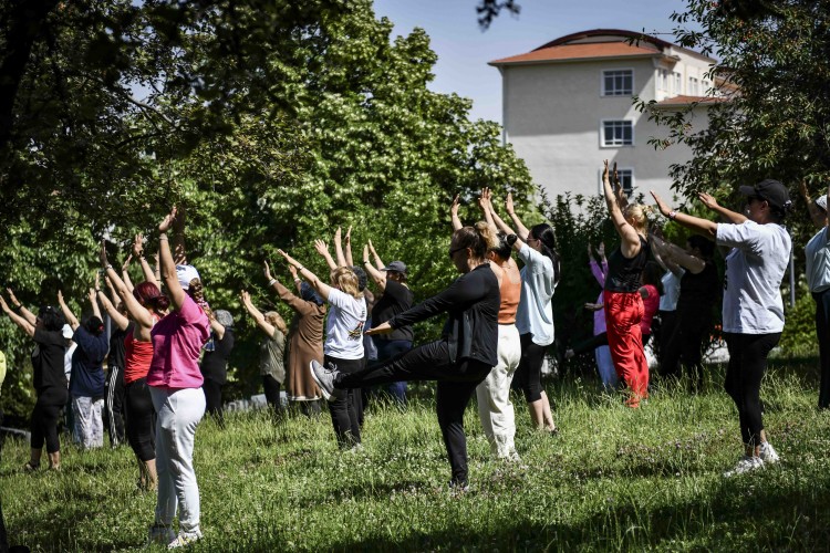 Ankara'da Parklarda Spor Etkinlikleri devam ediyor