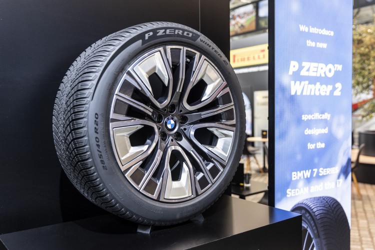 Pirelli BMW 7 Series için özel P Zero Winter 2'in yenilikçi bir versiyonunu tasarladı