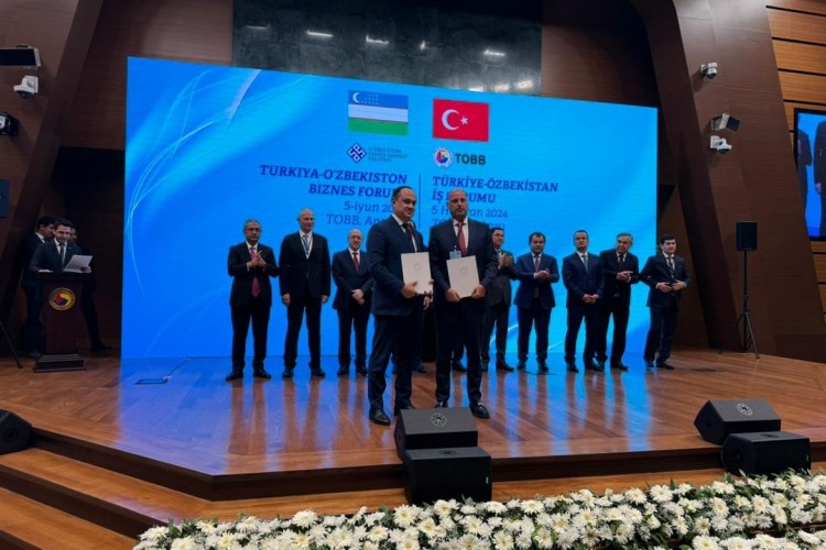 Türkiye ile Özbekistan arasında ticaret köprüsü kuruluyor