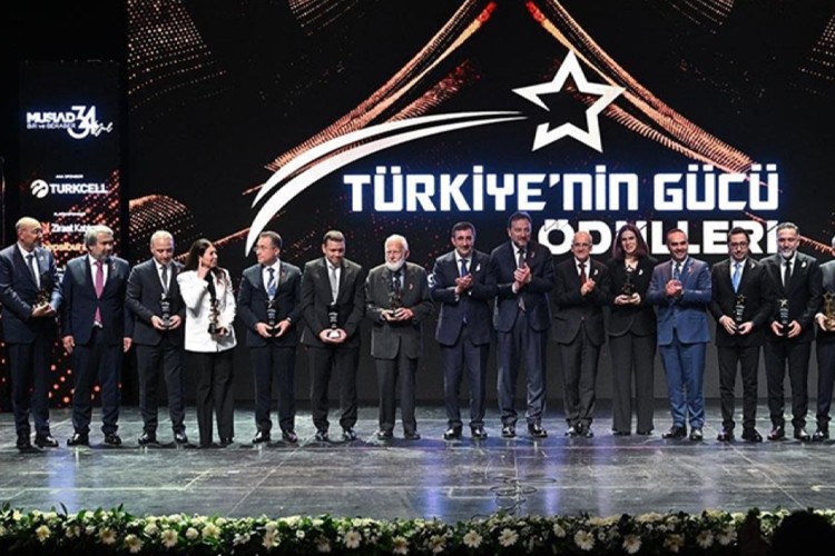 MÜSİAD Türkiye'nin Gücü Ödülleri sahiplerini buldu