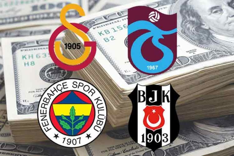 Dört büyük kulübün toplam borcu 22 milyar lirayı aştı