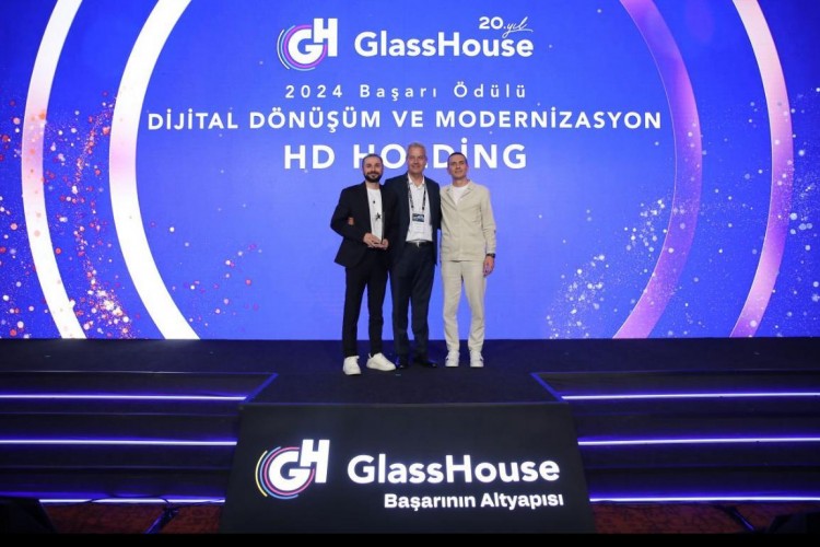 HD Holding, Türkiye'nin BT Altyapı Hizmetleri Arenasında Ödül Kazandı