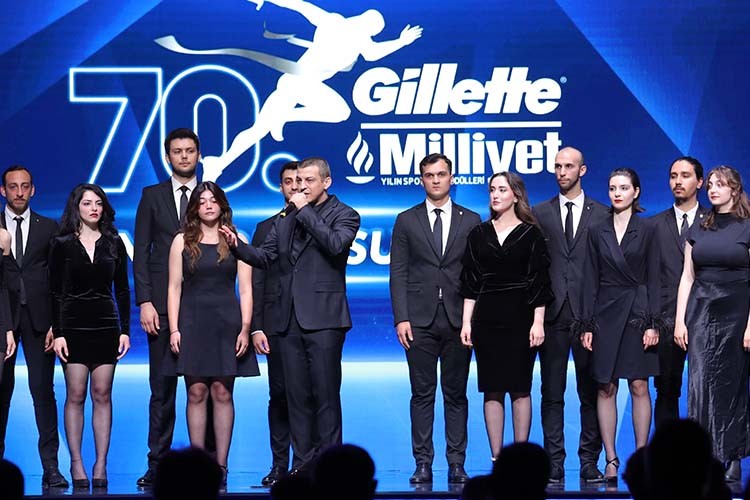 70.Gillette Milliyet Yılın Sporcusu Ödülleri'nde Yılın En İyileri Ödüllerine Kavuştu!