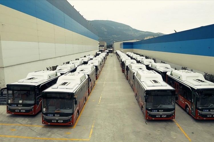 2022'nin otobüs, minibüs ve midibüs ihracatı geçildi