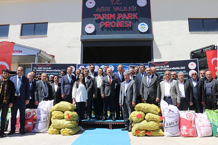 Ağrı'da devlet destekli projelerle tarımsal ürün çeşitliliği artıyor