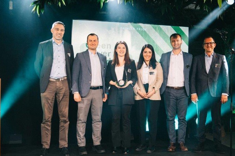 Mercedes-Benz Türk'ün Yeşil Dönüşüm Sağlayan BioHarmony Projesi Ödül Getirdi