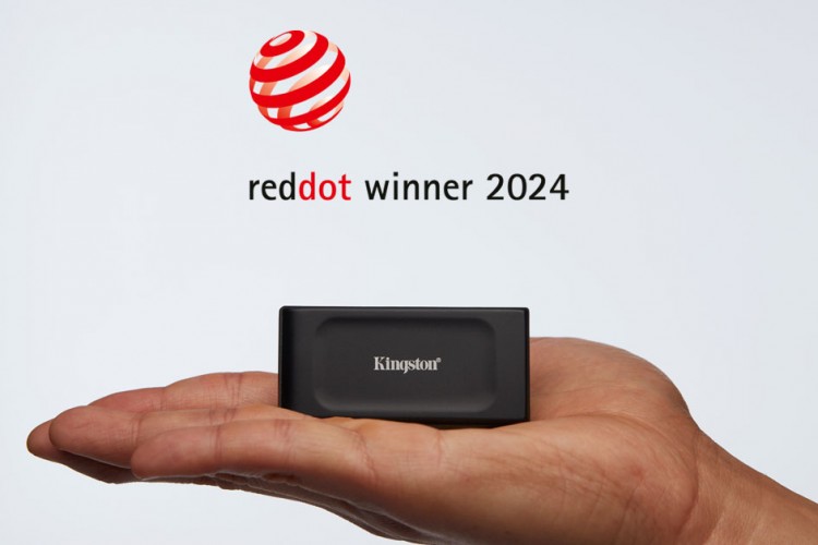 Kingston XS1000 Harici SSD 2024 Red Dot Ödülünü Kazandı