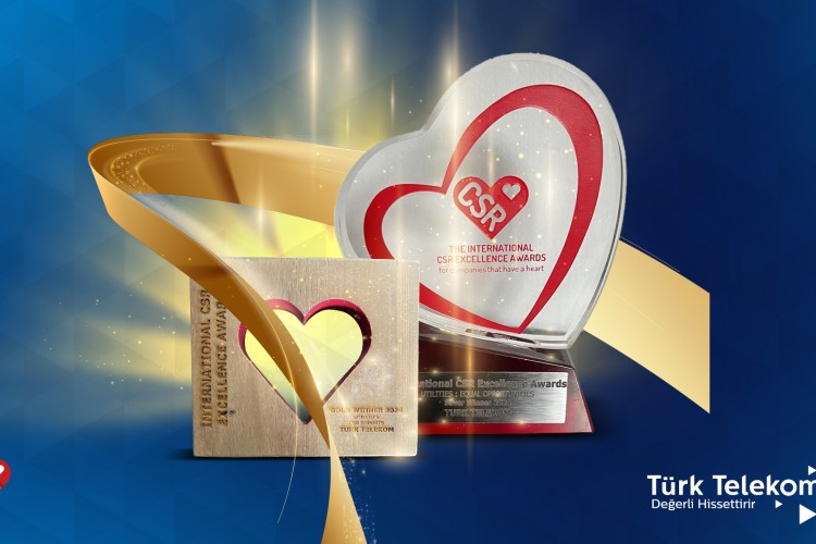 Türk Telekom'un engelleri kaldıran projelerine CSR Excellence Awards'tan iki ödül