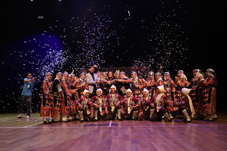 Konya Büyükşehir Halk Oyunları Ligi'nde kazananlar belli oldu