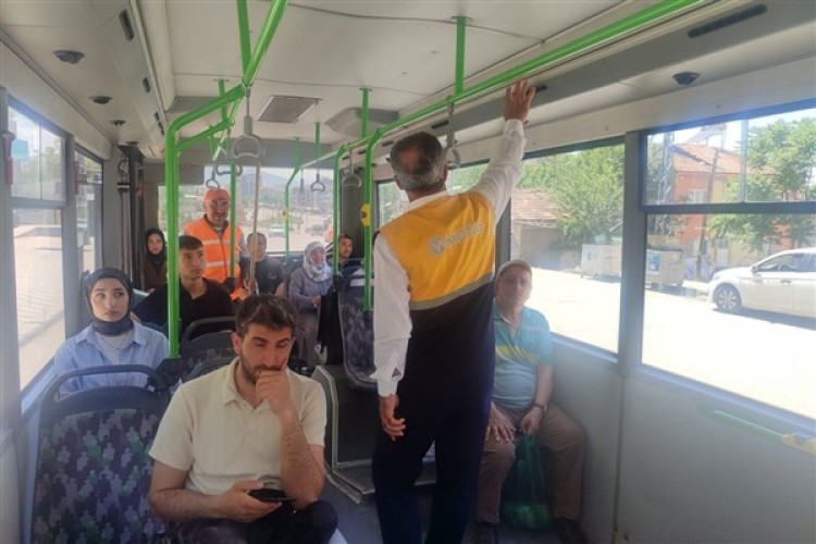 Malatya'da otobüslerin klima bakımı MOTAŞ tarafından yapıldı