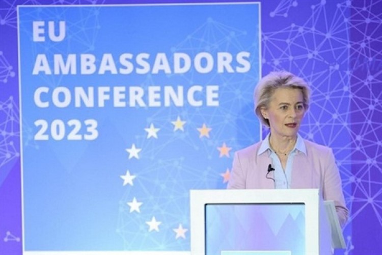 AB Komisyonu Başkanı Leyen: "Ukrayna galip gelecek ve birliğimizdeki yerini alacak"