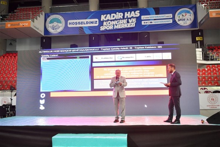 Kayseri Büyükşehir Belediyesi'nin hobi bahçeleri kura çekimi başladı