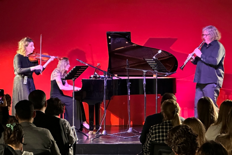 Müzik Enstrümanları Müzesi'nde Contrasts konseri