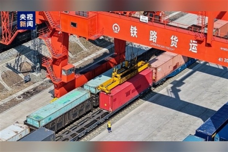 Çin-Avrupa Tren Seferleri'nin Doğu Koridoru'nda trafik artıyor