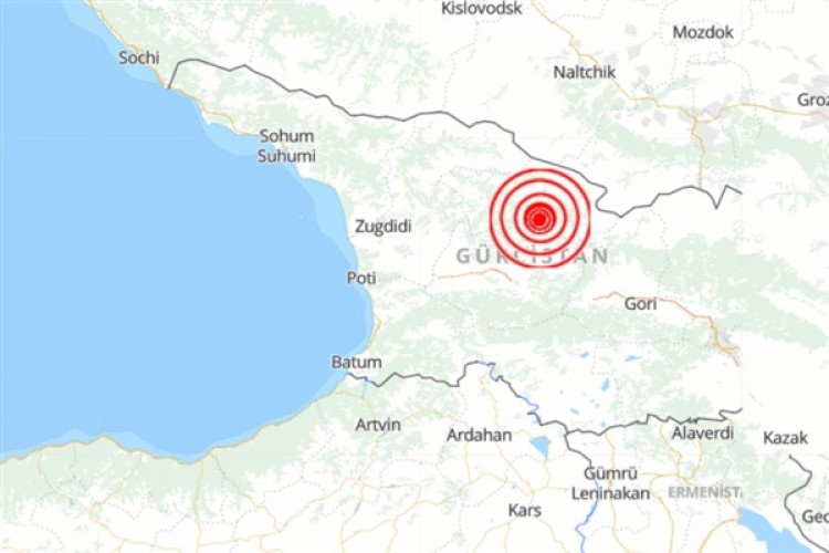 Gürcistan'da deprem