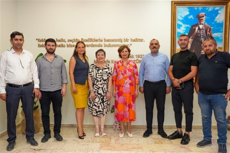 Zafer Partisi İl Başkanı Bingöl, Başkan Ünlüce'yi ziyaret etti