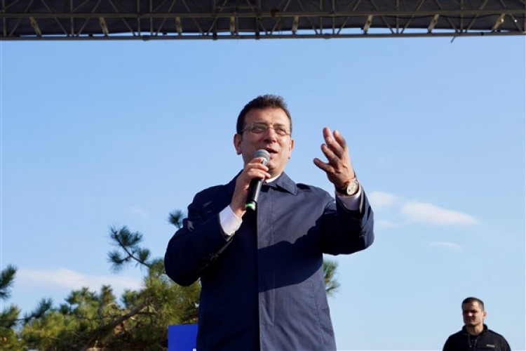 İmamoğlu: "Onların bildiği iş biraz rant, biraz ihanet"