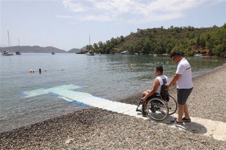 Muğla'da Engelsiz Plaj sayısı 23'e çıkarıldı