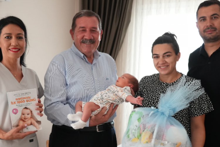 Milas'ta 'Hoş Geldin Bebek Projesi' devam ediyor