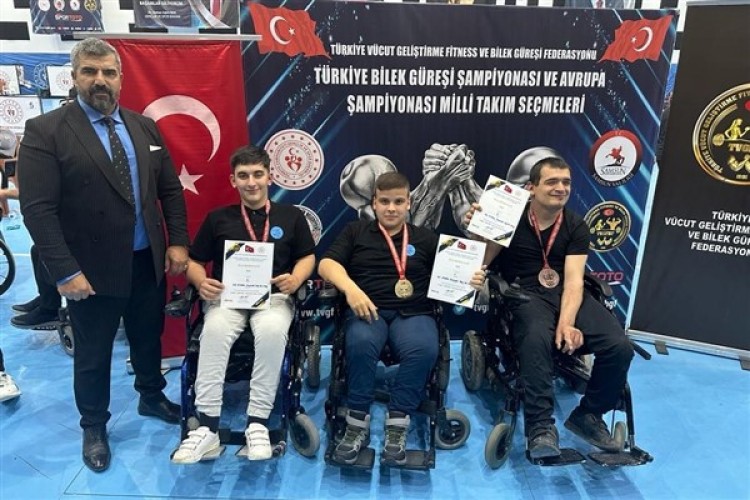 Bağcılar Belediyesi sporcusu, Avrupa Bilek Güreşi Şampiyonası'nda yarışacak