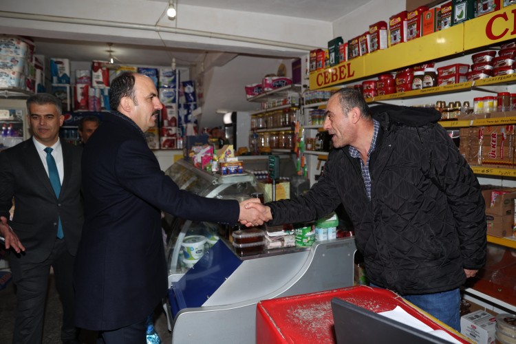 Başkan Altay'dan Derebucak, Beyşehir ve Hüyük'teki vatandaşlara ziyaret