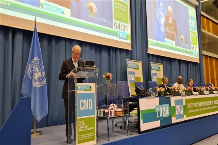 Dünya Doktorları, BM Uyuşturucu Madde Komisyonu etkinliğine ev sahipliği yaptı