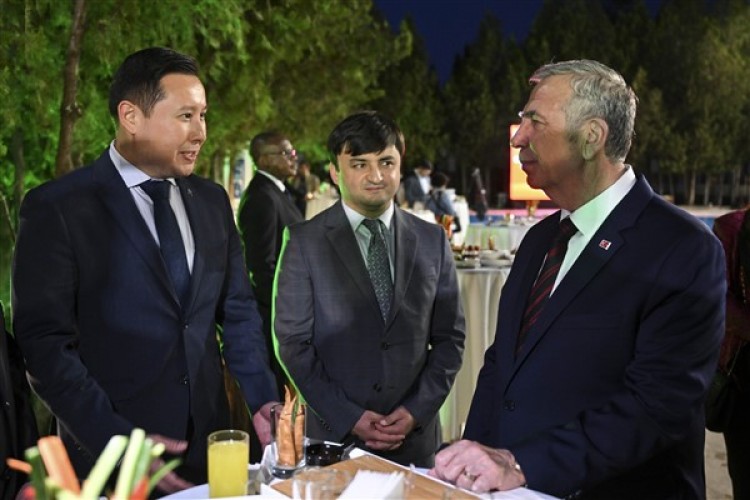 Başkan Yavaş, büyükelçi ve misyon şefleri için resepsiyon düzenledi