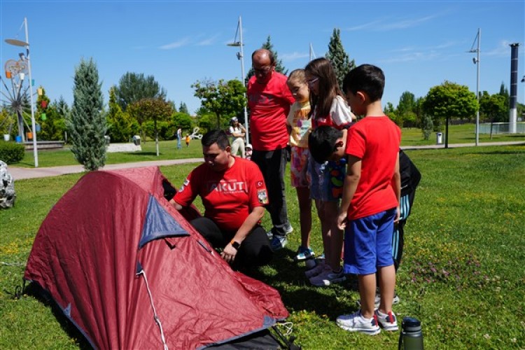 Eskişehir'de çocuklar için Doğada Yaşam Atölyesi düzenlendi