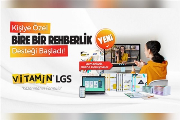 Vitamin LGS'den sınava hazırlık sürecinde birebir rehberlik desteği
