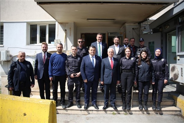 Başkan Bozbey, Polis Teşkilatı'nı ziyaret etti