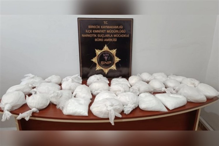 Şanlıurfa'da uyuşturucu operasyonu