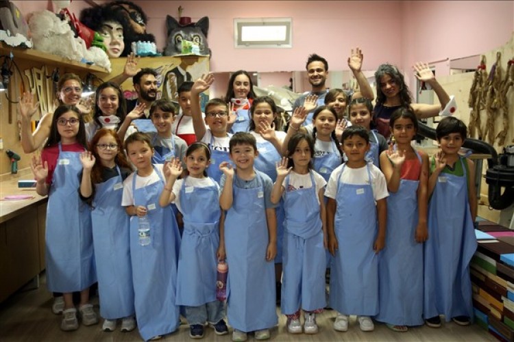 Eskişehir'de Kukla Yapım Atölyesi çocuklar için etkinlikler düzenliyor