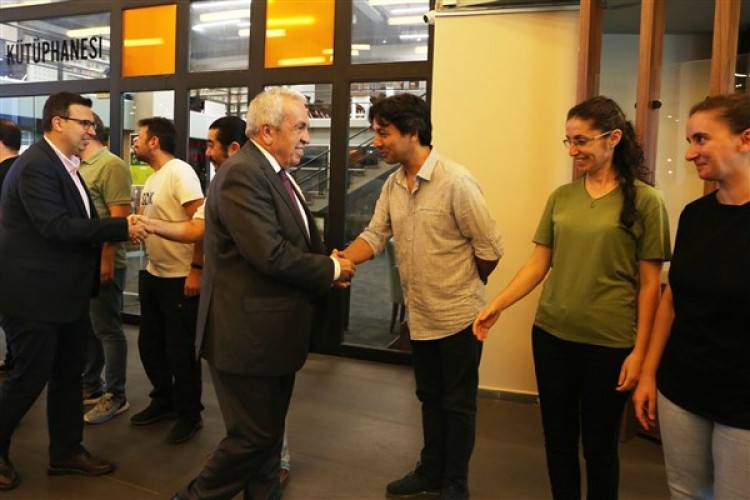 Nilüfer Belediyesi'nde bayramlaşma